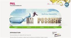 Desktop Screenshot of philinterpharmausa.com